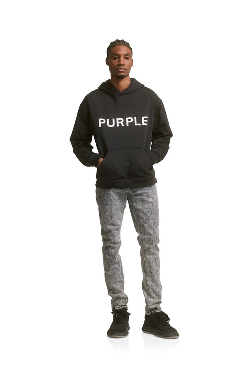 PURPLE BRAND P447-FHBC223 French Terry P/o Hoody Mens Apparel